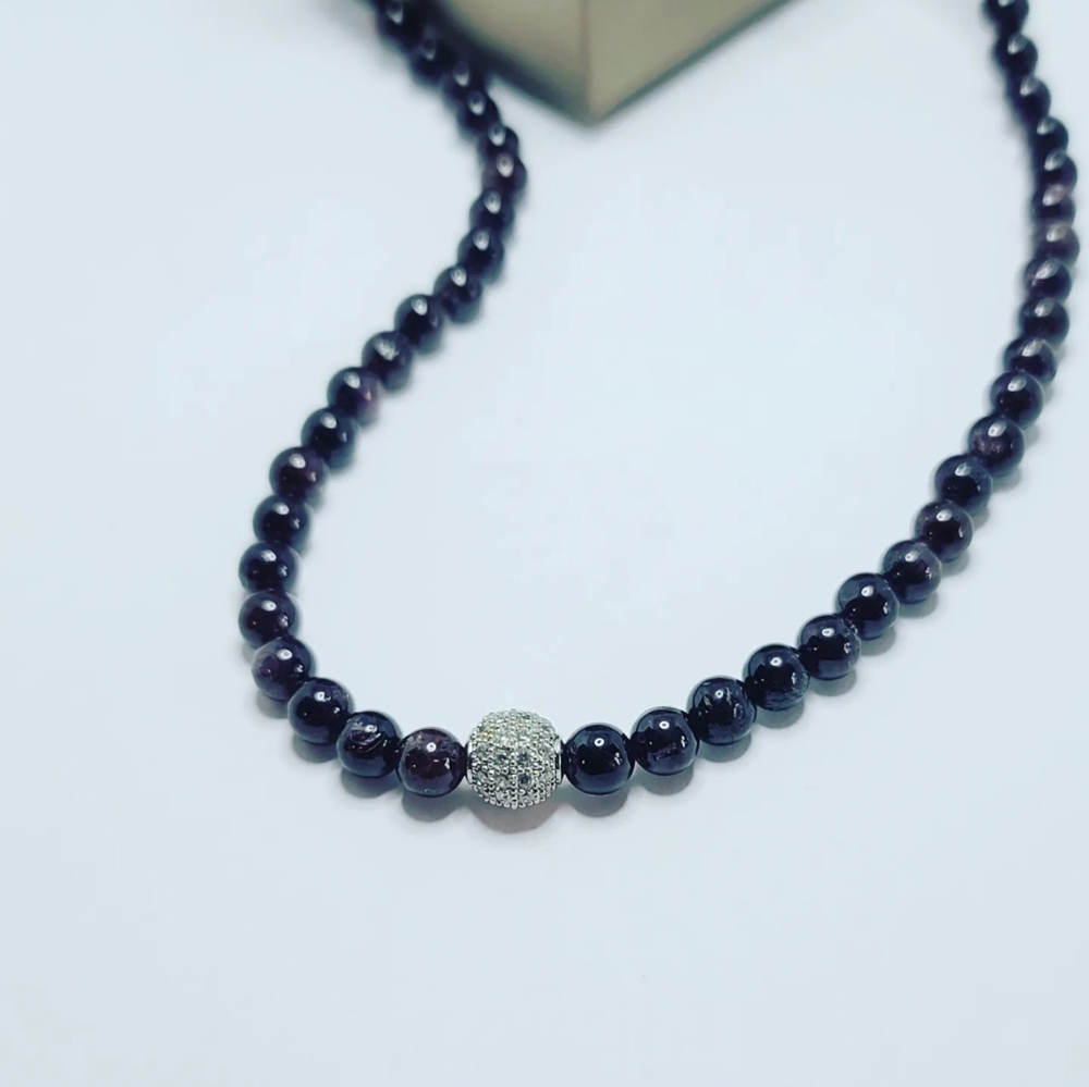 Garnet necklace